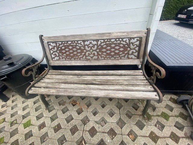 banc de jardin, Jardin & Terrasse, Enlèvement, Utilisé, Bois