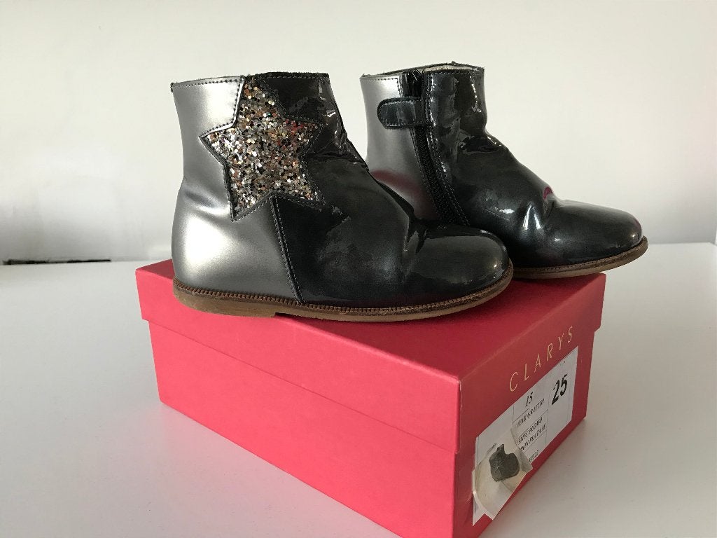 Enkellaarsjes - Babyschoentjes - Maat 25, Laarsjes, Nieuw, Ophalen of Verzenden, Meisje