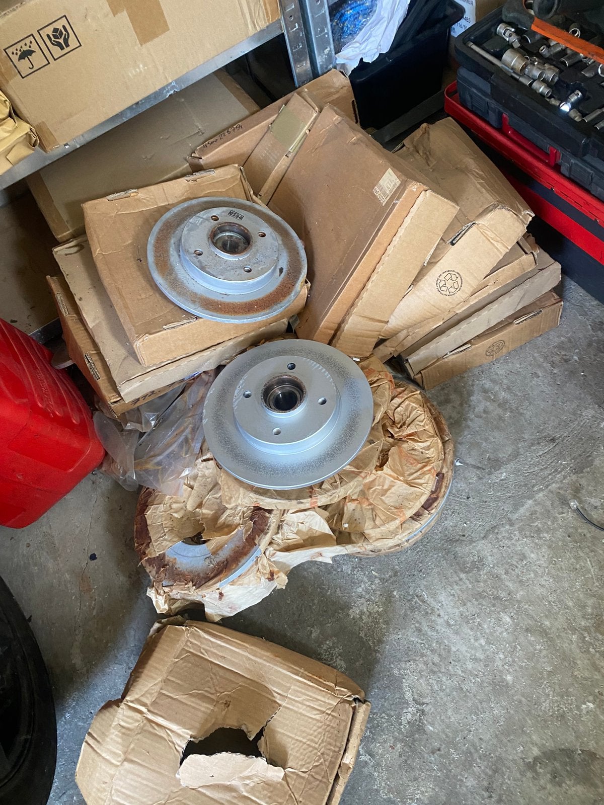 revendeur ou garagiste Lot de disque de frein avant arriere, Enlèvement, Citroën