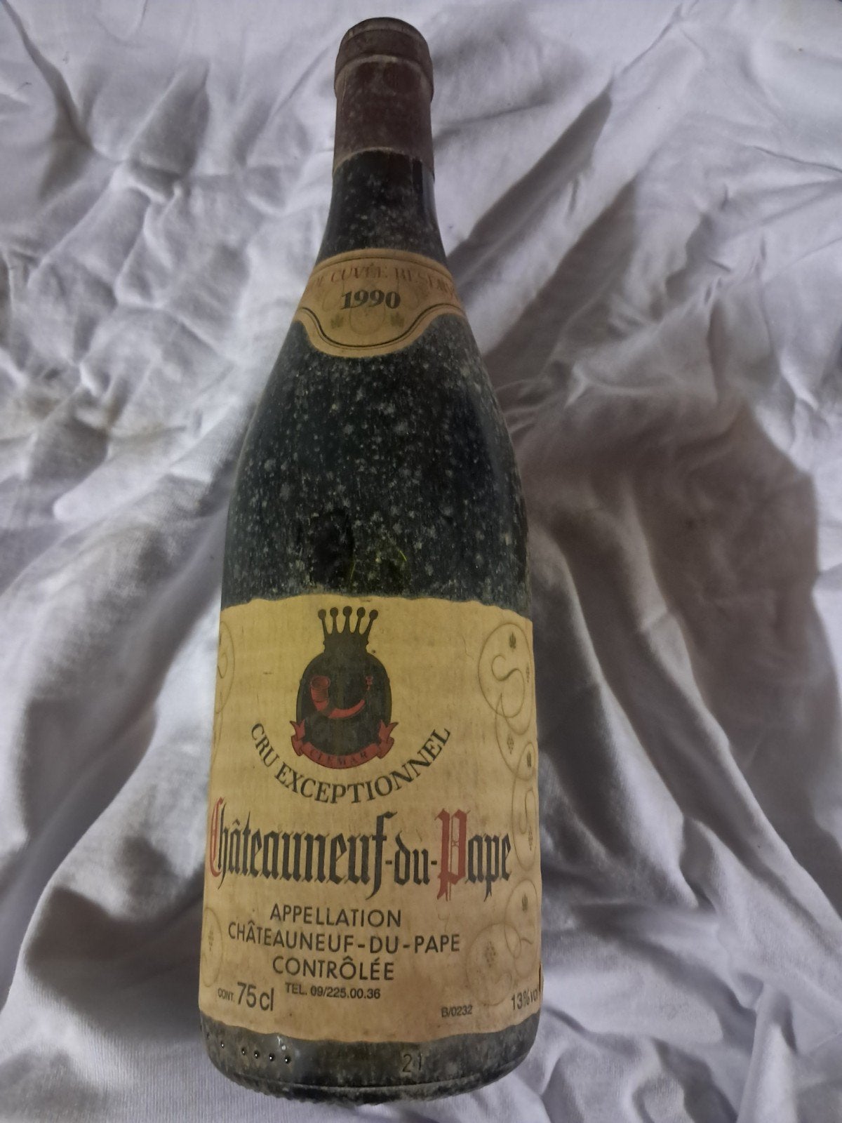 chateauneuf du-pape cuvee reserve 1990, Envoi