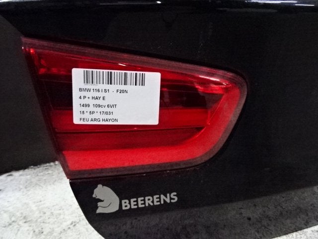 PANNEAU ARRIÈRE GAUCHE AVEC LAMPE BMW 1 serie (F21), Autos : Pièces & Accessoires, Utilisé, BMW, Petuelring 130
80809  München, DE