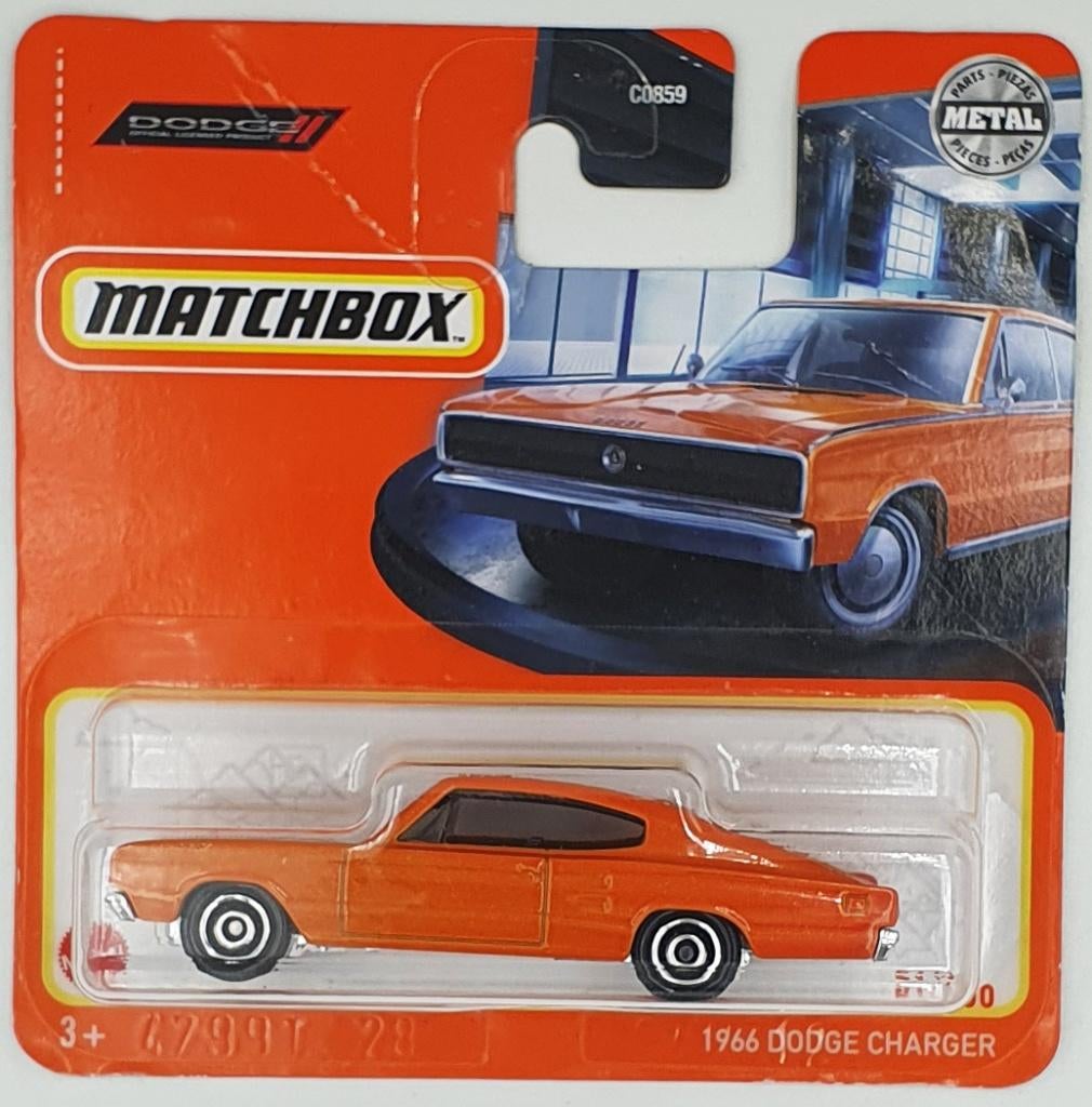 Matchbox - 1966 Dodge Charger - HFR35 - 1:64, Neuf, 333 Continental Boulevard, El Segundo, CA 90245, United States, Service.mattel.com