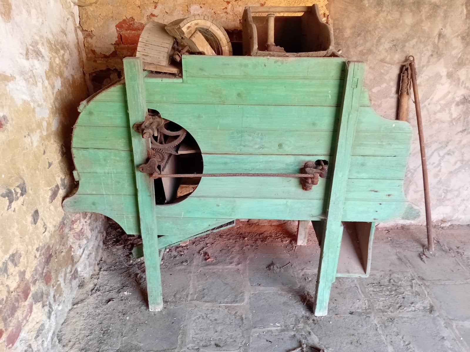 Ancien moulin à vent à vendre, Enlèvement