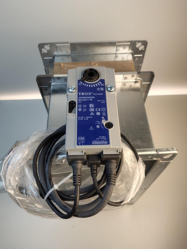 Brandklep Trox FKA2-EU 400x200x305 met BFL230-T TR Servomoto, Doe-het-zelf en Bouw, Trox, Ventilator en Afzuiger, Nieuw, Ophalen of Verzenden