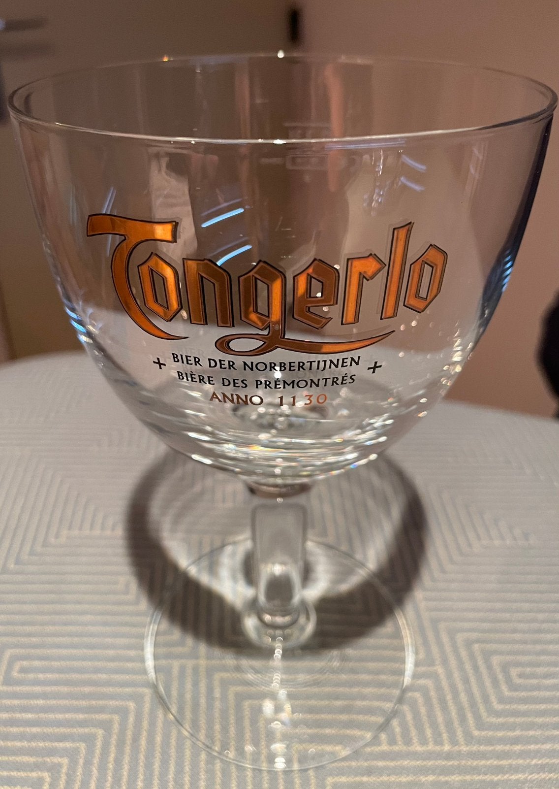 Bierglazen Tongerlo,Maredsous en Gouden Carolus, Verzamelen, Ophalen, Zo goed als nieuw