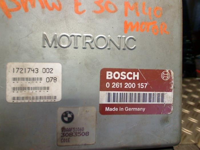 Ordinateur gestion moteur d'un BMW 3-Serie, -, 3 mois de garantie, Utilisé, -