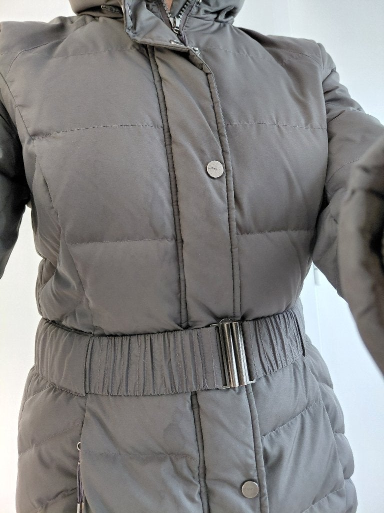 winterjas dames, Kleding | Dames, Maat 38/40 (M), Bruin, Ophalen of Verzenden, Gedragen