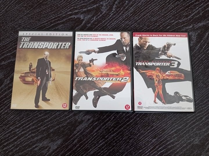 Transporter 1-3, Cd's en Dvd's, Nederlands, Actie, Ophalen of Verzenden, Zo goed als nieuw