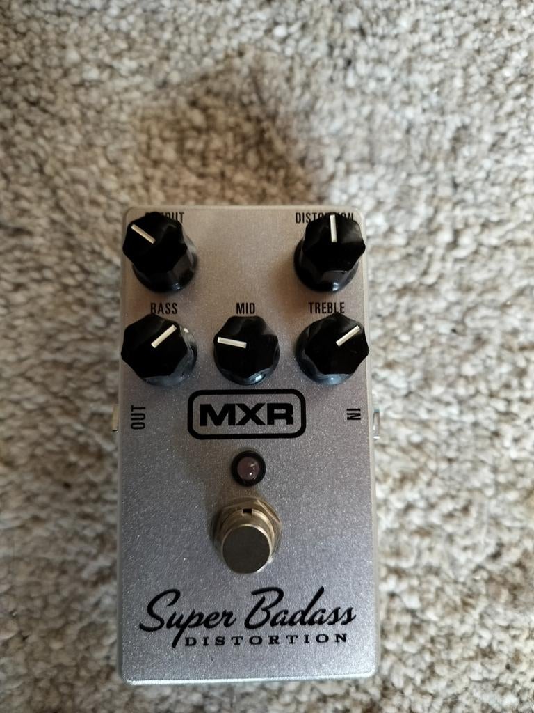 Mxr Super Badass Distortion, Muziek en Instrumenten, Effecten, Ophalen of Verzenden, Zo goed als nieuw, Distortion, Overdrive of Fuzz