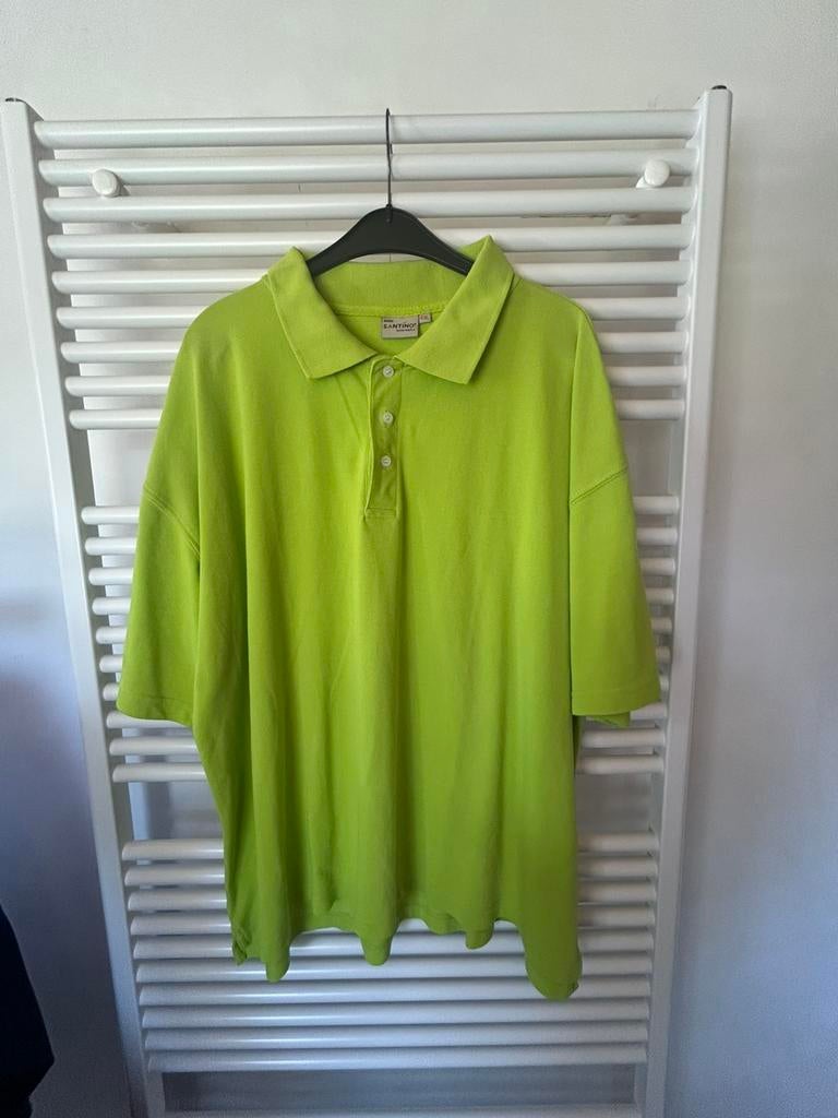 Santino polo 4xl, Kleding | Heren, Grote Maten, Ophalen, Zo goed als nieuw, Groen