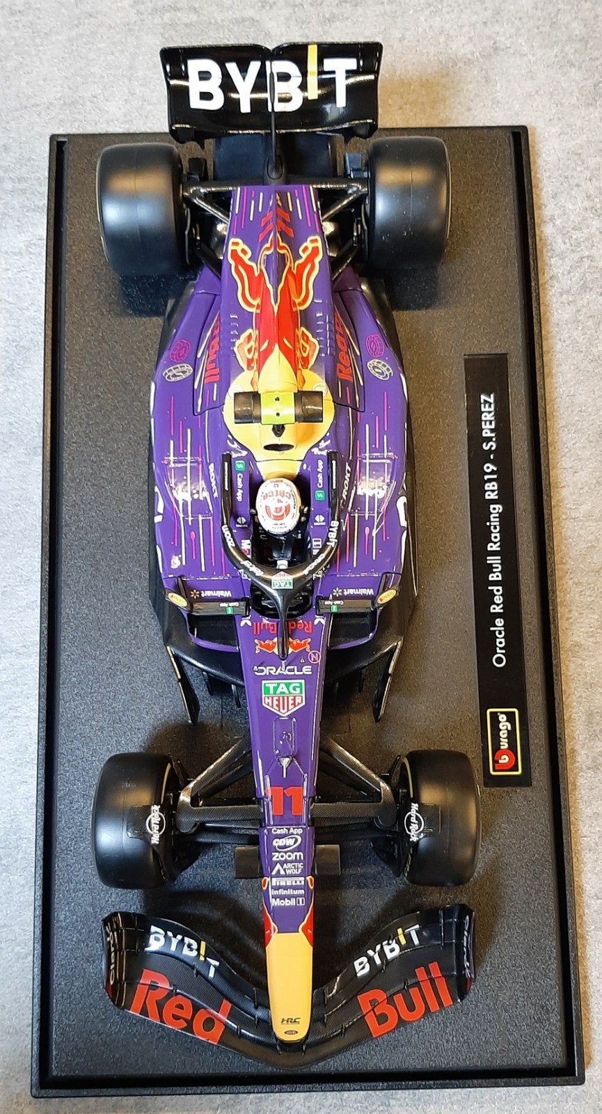 Bburago/1:18/F1/Oracle Red Bull Racing RB19-S.Perez/Nieuw, Ophalen of Verzenden, Nieuw, Auto, Burago