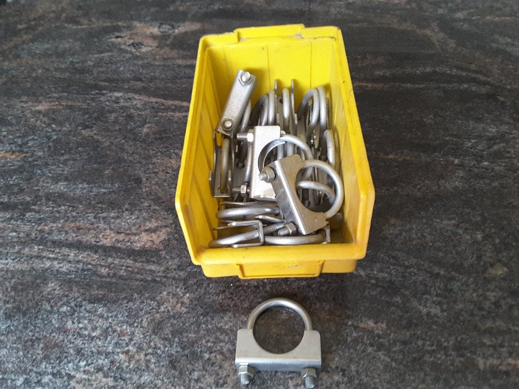 inox buisklem, Ophalen, Nieuw, Inox