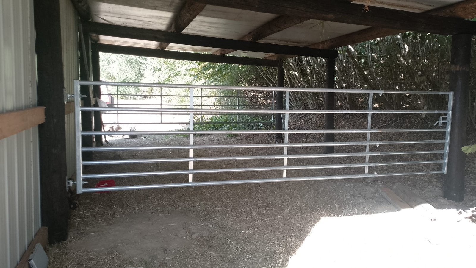 Uitschuifbare poort 4-5m, Dieren en Toebehoren, Stalling en Weidegang