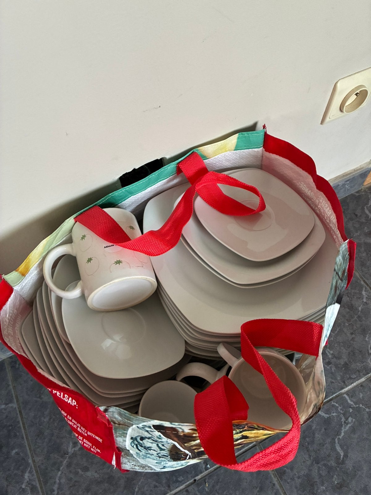 Servies en mok, Ophalen, Gebruikt, Compleet servies