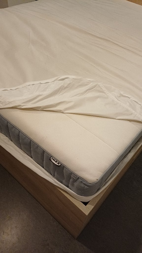 Matelas 160x200 (je déménage) (protection offerte), Maison & Meubles, Matelas, Enlèvement ou Envoi, Utilisé, 200 cm