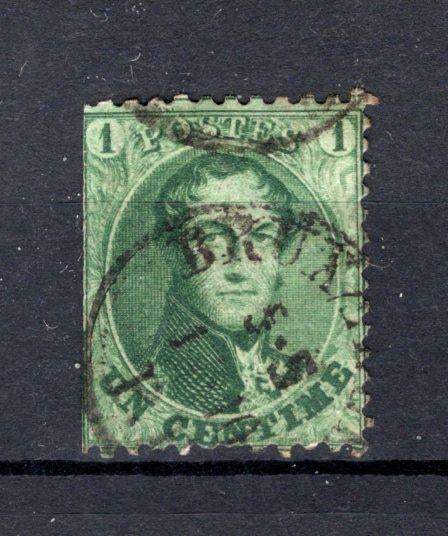 (B) 13 gestempeld 1863 - Getande medaillons - 8, Ophalen of Verzenden, Gestempeld, Gestempeld