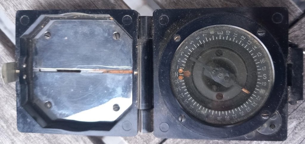 WW2 British Army Magnetic Marching Compass Mk 1., Verzamelen, Ophalen of Verzenden, Overige soorten