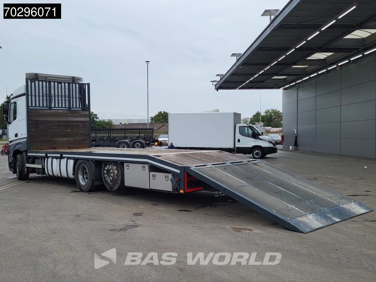 Mercedes Actros Actros 2543 6X2 NL-Truck Machine transporter, Autos, Achat, Euro 6, Entreprise, Mercedes-Benz