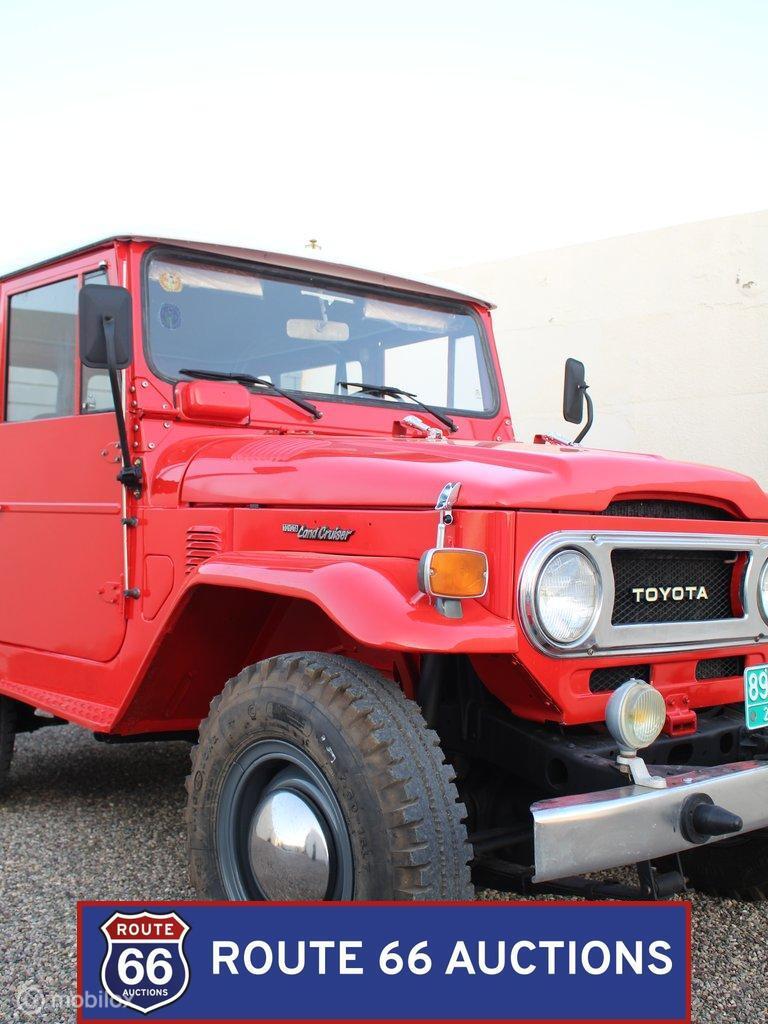 Toyota Land Cruiser FJ40 | 1978 | Route 66 Auctions, Autos, Oldtimers & Ancêtres, Entreprise, Achat, Toyota, Essence, Autre carrosserie