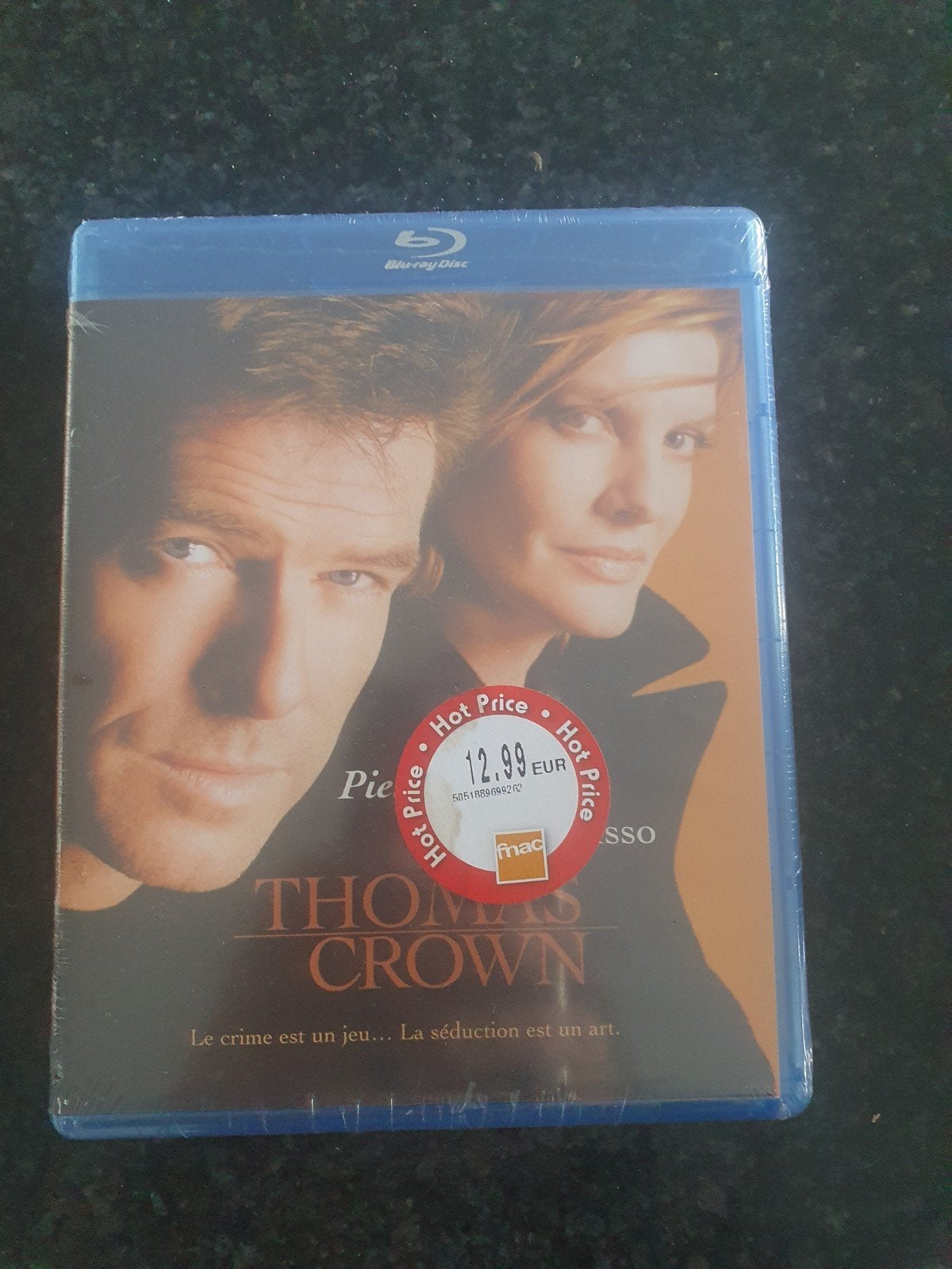 Thomas Crown Blu-ray nouveau, Enlèvement ou Envoi, Neuf, dans son emballage, Audio