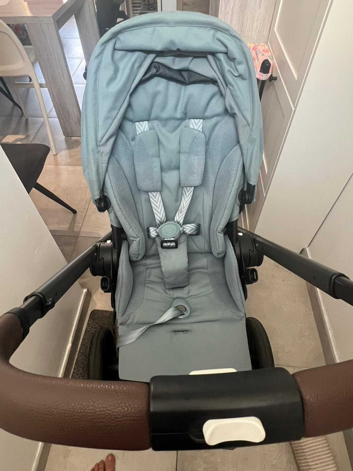 Pousette cybex balios s luxe, Enfants & Bébés, Enlèvement, Utilisé, Protection de pluie