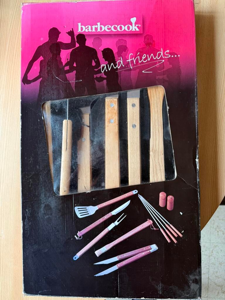 Bbq-set van Barbecook, uitgezonderd peper & zoutvat, Tuin en Terras, Ophalen, Nieuw