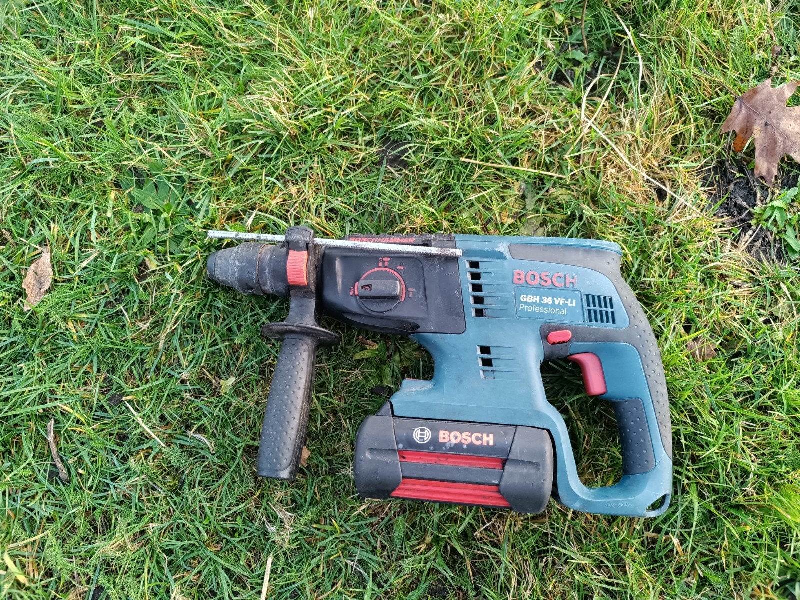 Bosch breekhamer, Ophalen, Gebruikt