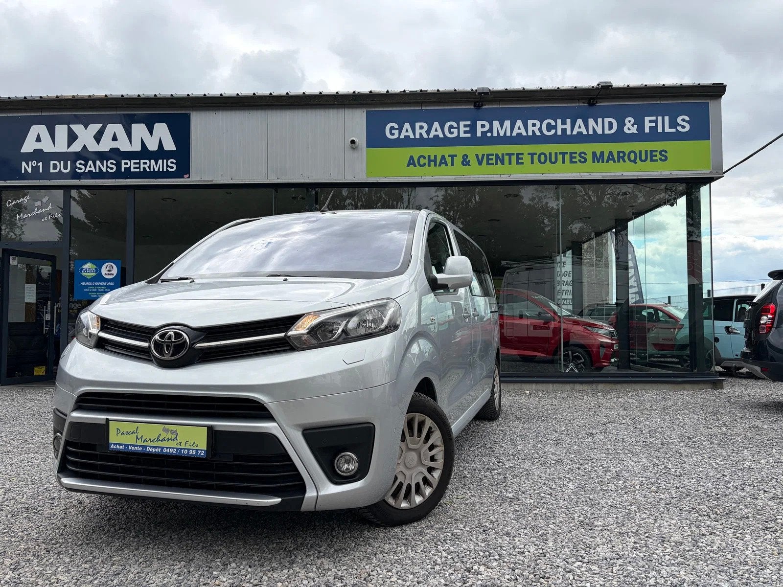 Toyota ProAce (bj 2019), Auto's, Stof, Gebruikt, ProAce, Metaalkleur