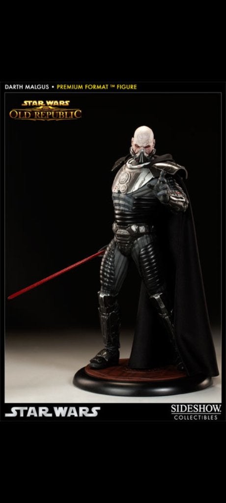 Sideshow Star Wars Darth Malgus Premium Format 1/4, Enlèvement ou Envoi, Comme neuf, Humain