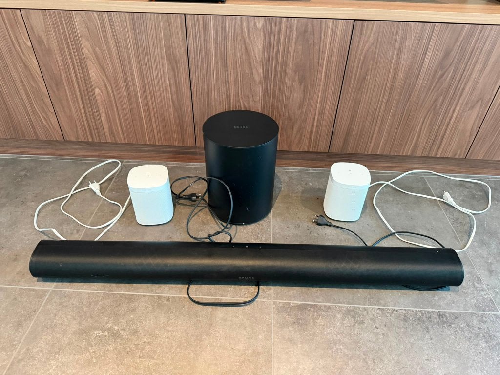 Sonos surround set // arc / sub mini / 2x One Sl, Audio, Tv en Foto, Gebruikt, 5.1-systeem, Overige spelers, Ophalen