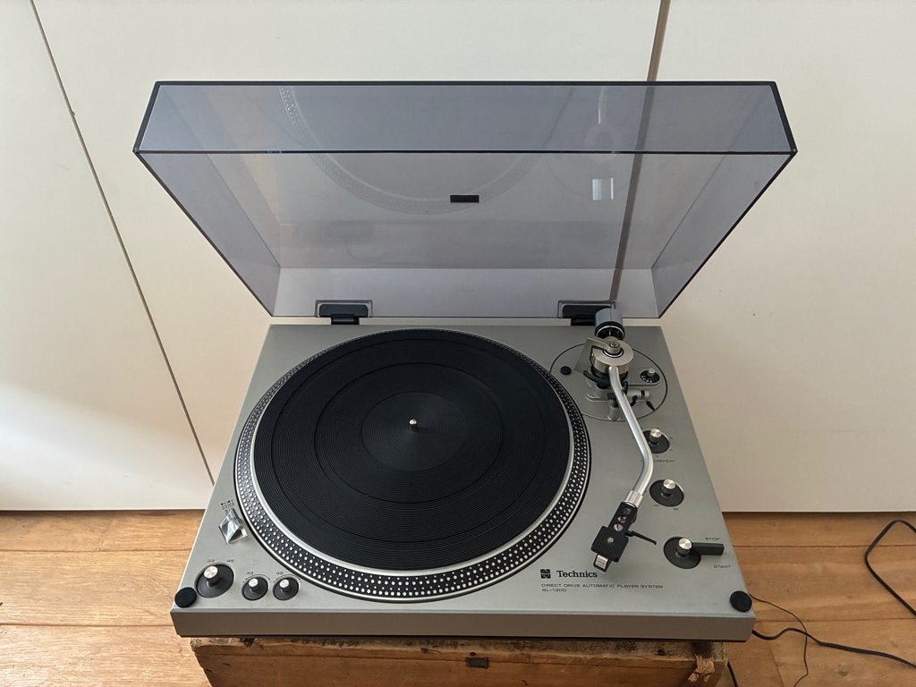  Technics SL-1300 MK1- Volautomatisch - Direct Drive 100% OK, Ophalen, Pitch-regelaar, Refurbished, Platenspeler