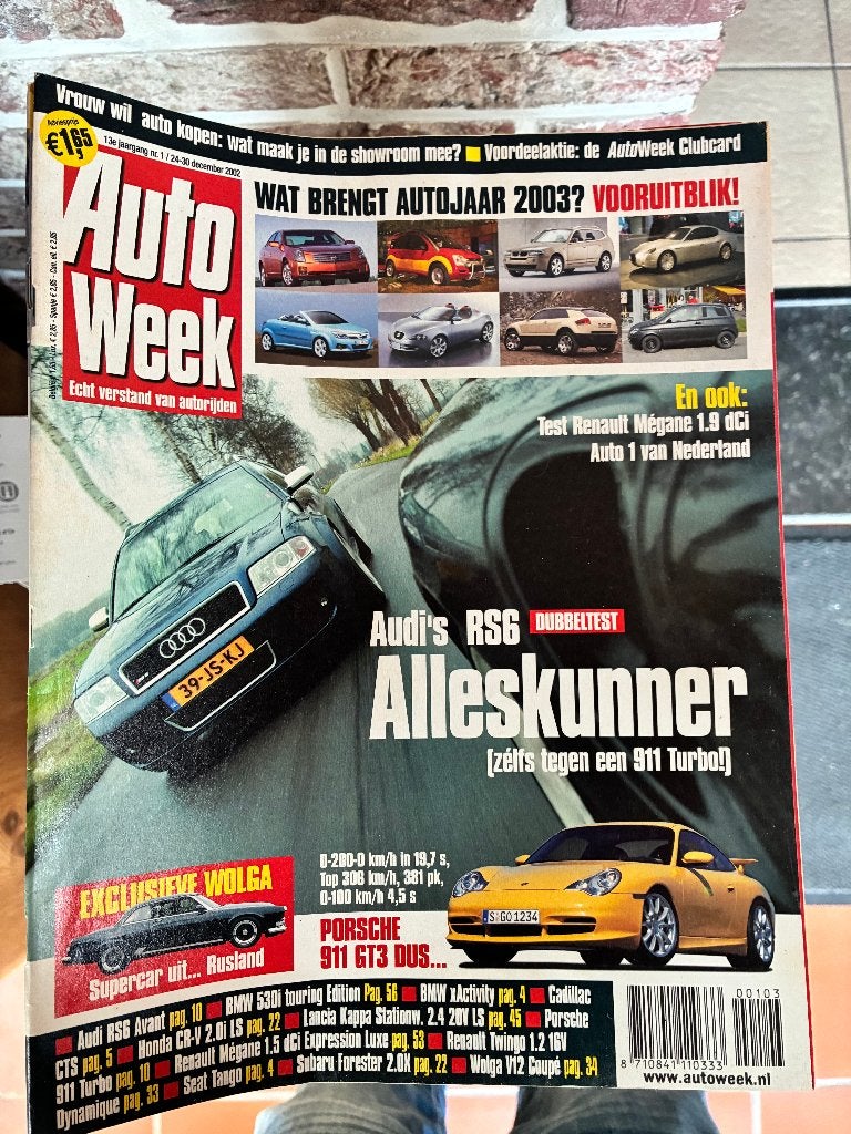Autoweek 2002 - compleet van 1 t.e.m. 52, Ophalen of Verzenden, Gelezen