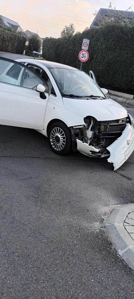 Fiat 500 Benzine, Auto's, Voorwielaandrijving, Stof, 4 cilinders, Beige