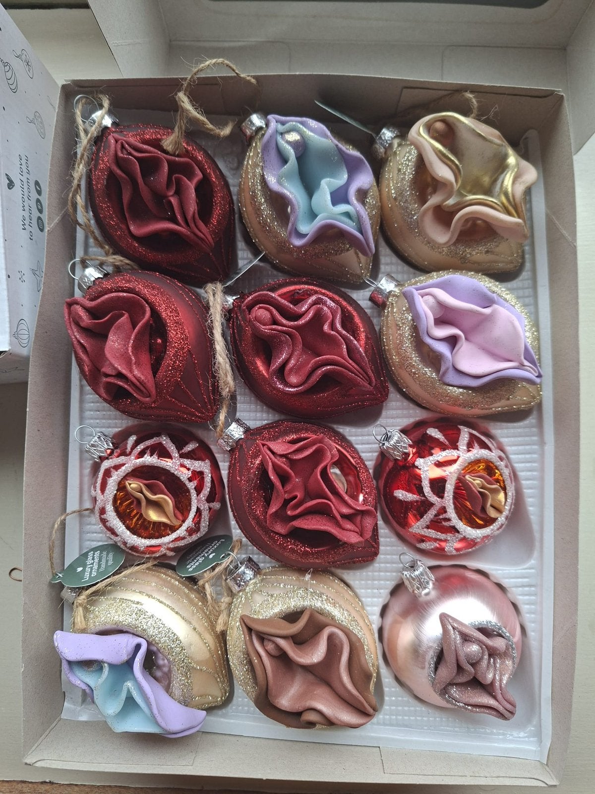 Vulva kerstbal, Diversen, Ophalen, Zo goed als nieuw
