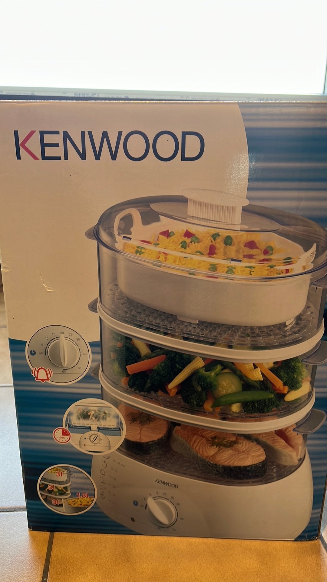 Stoompan, Huis en Inrichting, Keuken | Potten en Pannen, Ophalen, Gebruikt, Kunststof, Overige typen