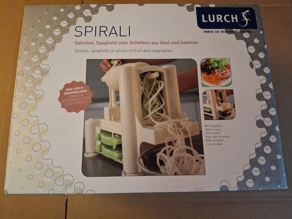 Lurch Spirali Spiraalsnijder – In absolute nieuwstaat, Huis en Inrichting, Ophalen of Verzenden
