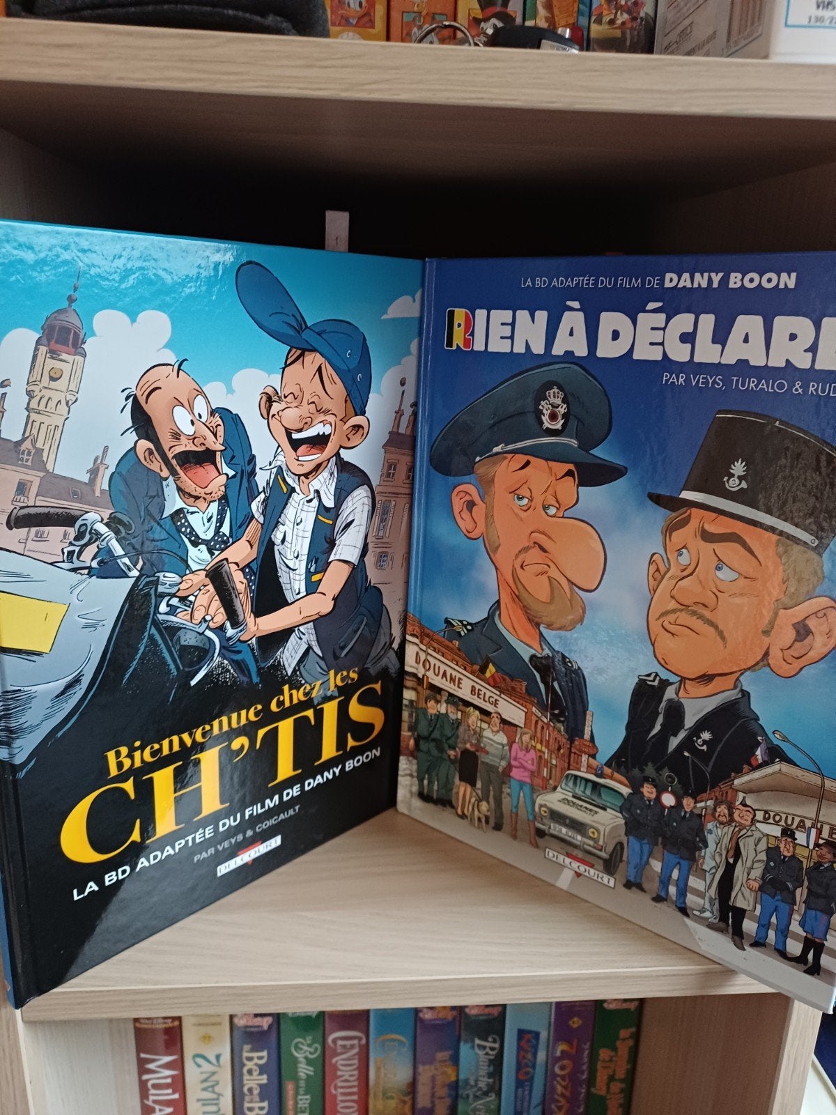 2 bd Dany Boon Ch'tis et rien a déclarer EO, Livres, Plusieurs BD, Enlèvement ou Envoi, Comme neuf