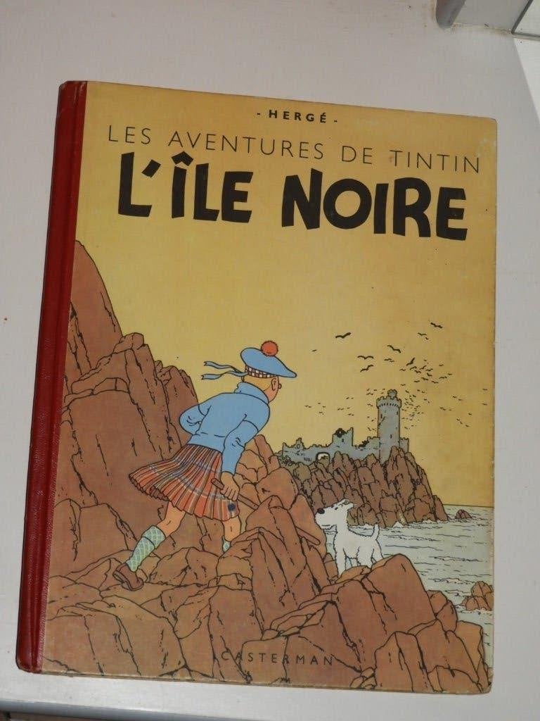 album de Tintin "L'île noire", Une BD, Enlèvement ou Envoi, Comme neuf, Hergé