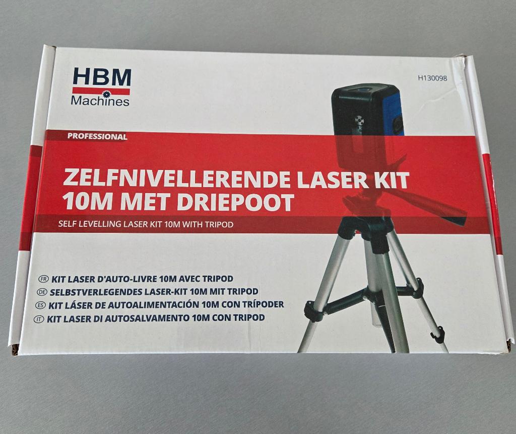 Laser, Doe-het-zelf en Bouw, Meetapparatuur, Ophalen, Zo goed als nieuw, Elektriciteit