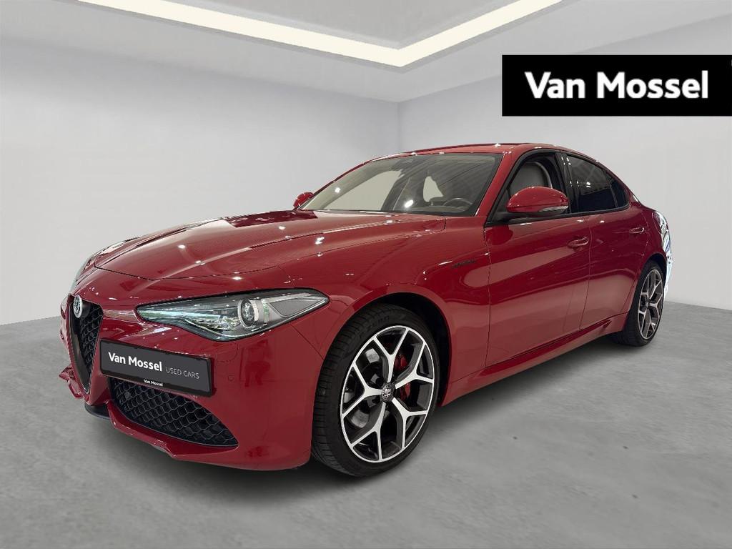 Alfa Romeo Giulia 2.0 TB 280 Q4 Veloce AUTO, Auto's, Automaat, Stof, Gebruikt, 4 cilinders