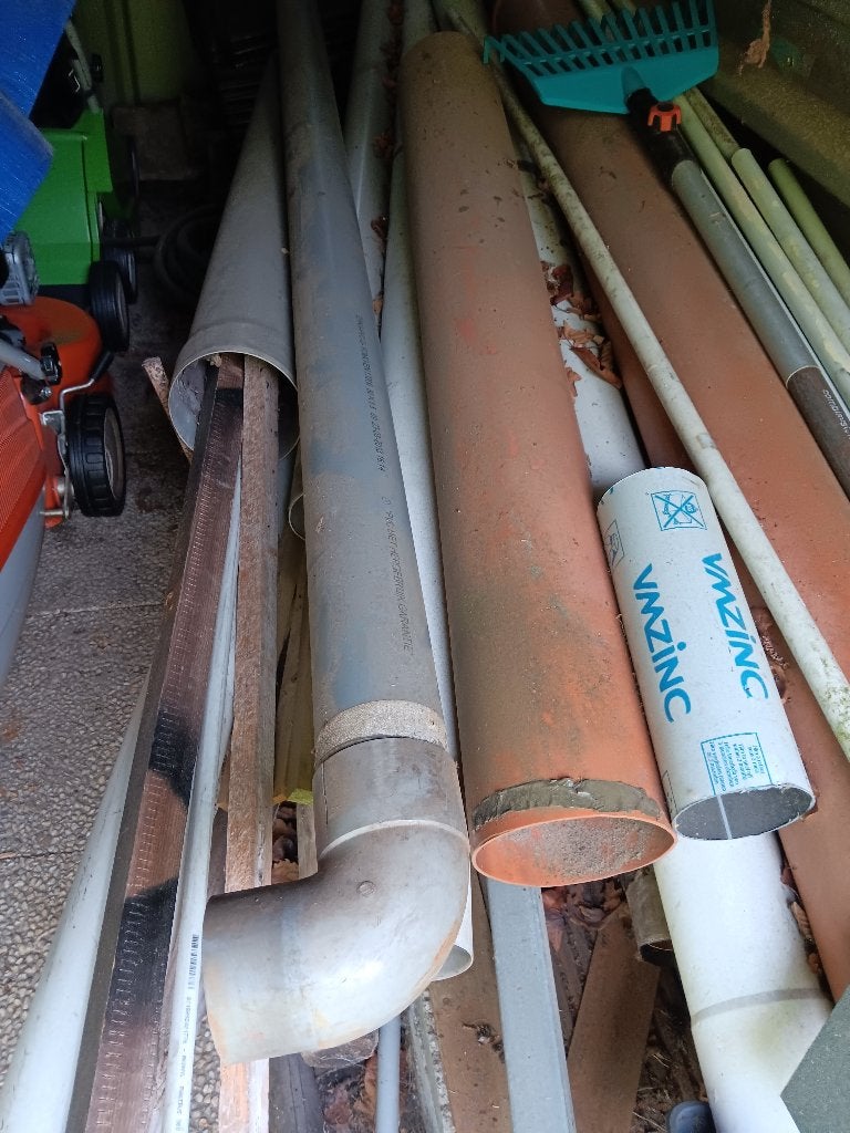 Afvoerbuizen en bochten, Doe-het-zelf en Bouw, Buizen en Afvoer, Ophalen, Afvoer, Gebruikt, PVC