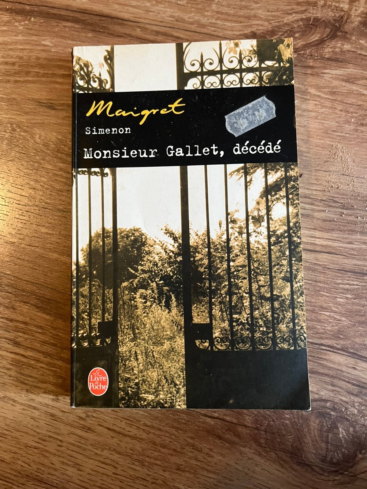 Livre Simenon - Maigret- Monsieur Gallet, décédé, Enlèvement, Utilisé