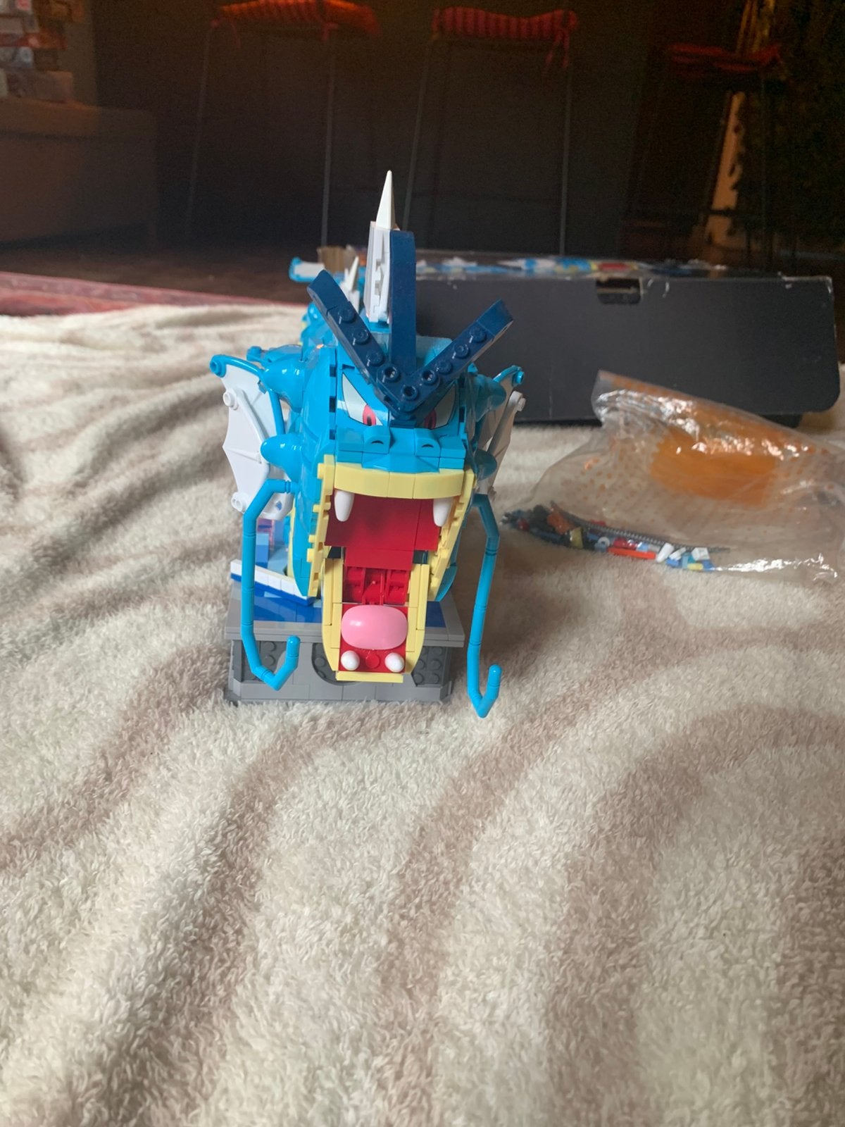 Gyarados mega construx, Ophalen of Verzenden, Gebruikt