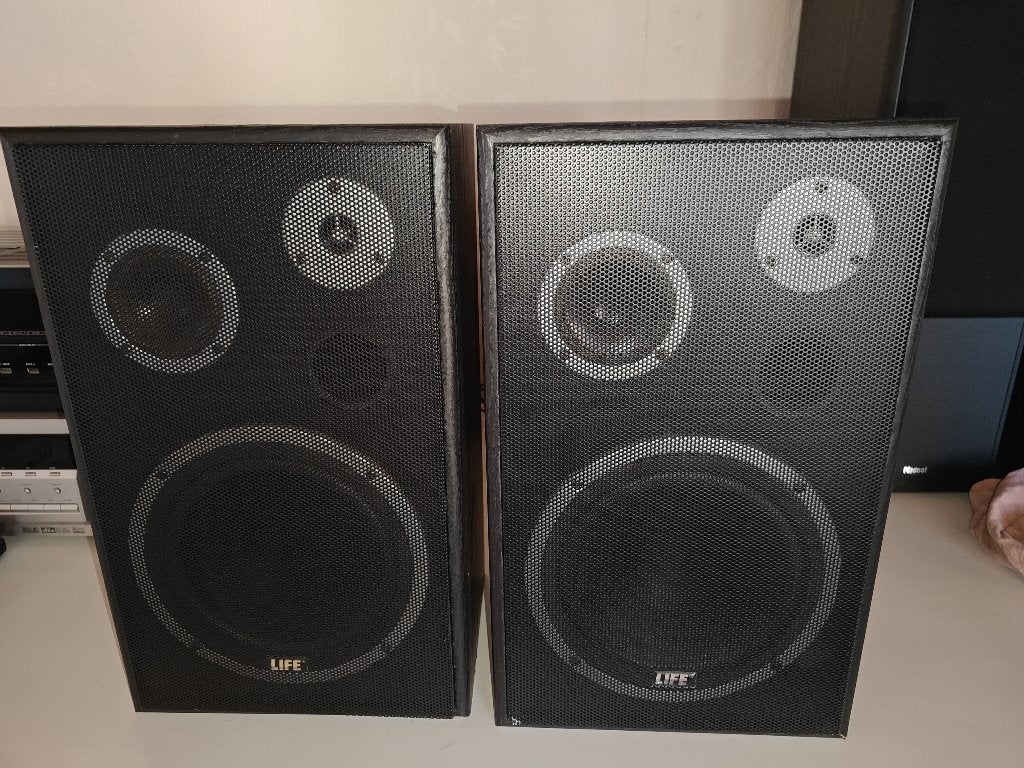 LIFE 3-Weg luidsprekers 90 Watt 4 - 8 Ohm, TV, Hi-fi & Vidéo, Enceintes, Enlèvement, Utilisé, 60 à 120 watts
