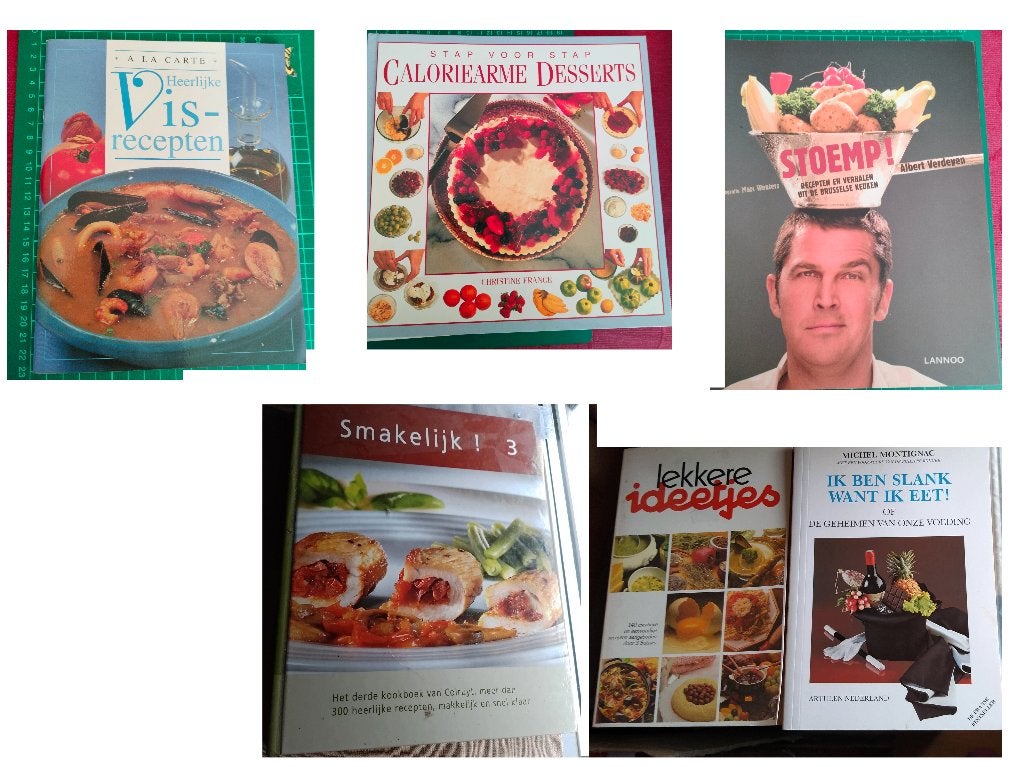 kookboek Piet Huysentruyt Albert Verdeyen wok desserts kerst, Ophalen of Verzenden, Zo goed als nieuw