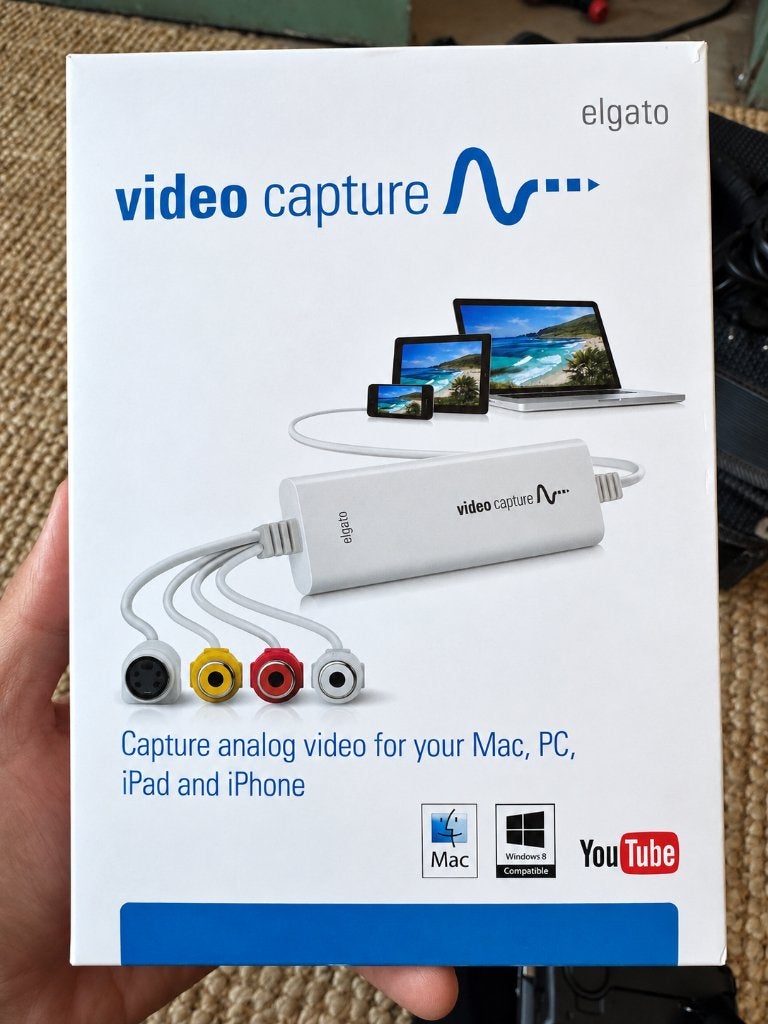 Elgato video capture / carte vidéo - vhs miniDV hi8 video8, Informatique & Logiciels, Enlèvement ou Envoi, Comme neuf