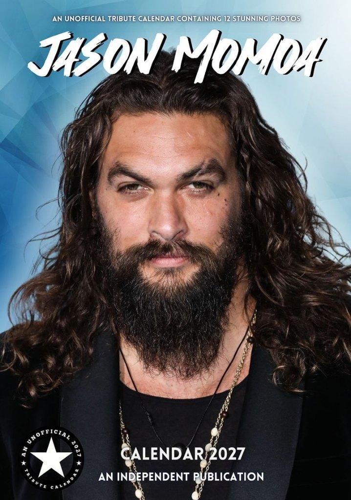 Jason Momoa kalender 2027 vooraf bestellen, Verzenden, Jaarkalender, Nieuw