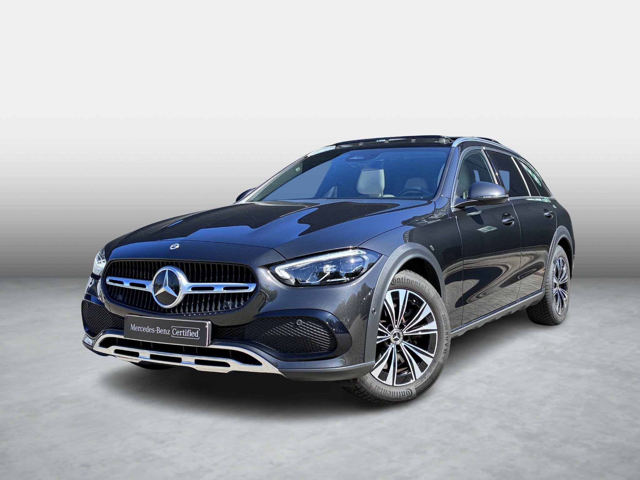 Mercedes-Benz C-Klasse 220 D Break 4MATIC All-Terrain | Pano, Argent ou Gris, 1800 kg, Beige, Entreprise