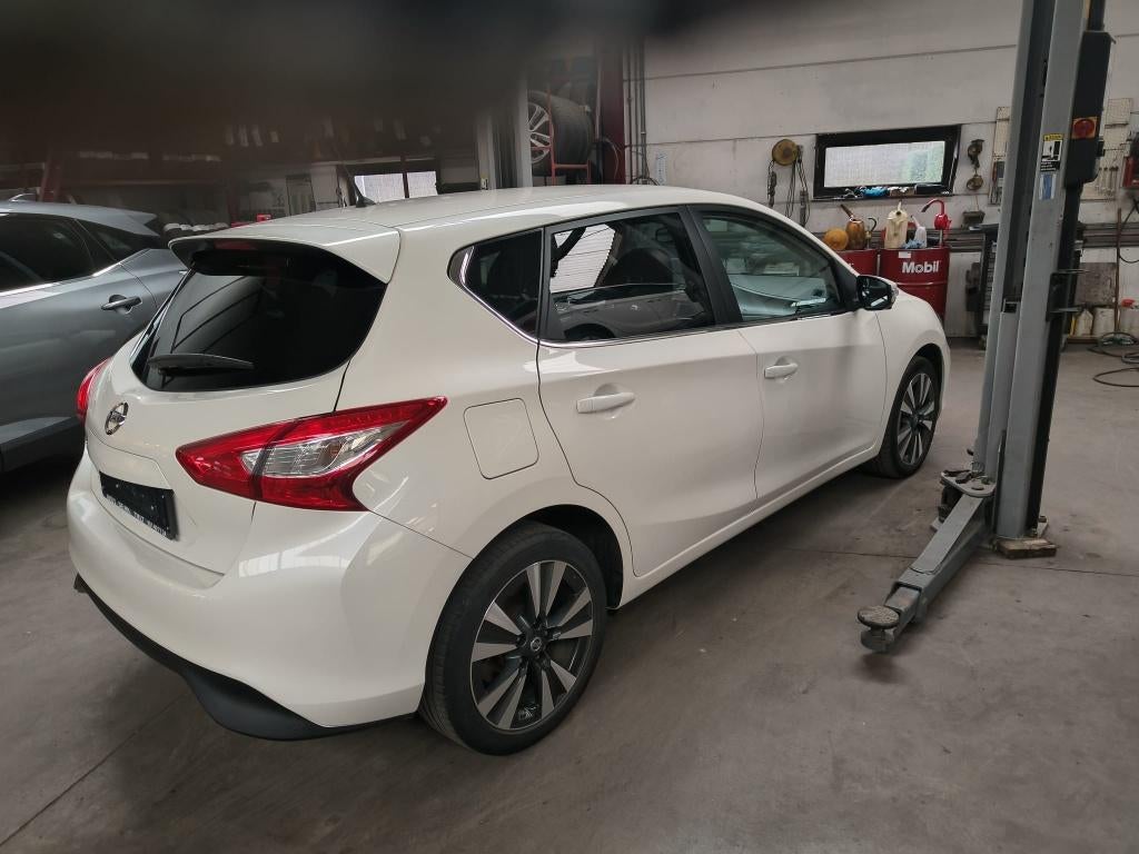 Nissan pulsar, Auto's, Voorwielaandrijving, Zwart, Leder en Stof, Wit