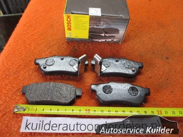 Remblokken achter Honda Jazz II Civic IV Prelude III CRX II, Neuf, Honda, -, -